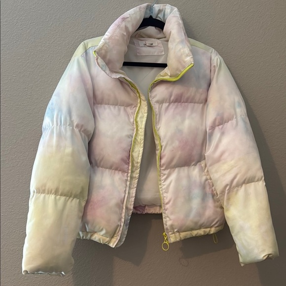 Chemistry Multicolor Puffer Jacket - Picture 1 of 6
